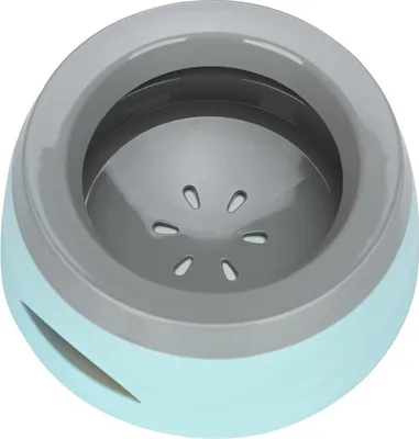 Produktbild von Wassernapf für Hunde, Anti-Schwapp Fressnapf Hund Unterwegs, Spritzsicherer Wassernapf 750ml, Kein Verschütten Auslaufsicher Hundenapf Reise (blau)