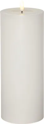 Image de Bougie LED Star Trading Flame Flow Big 27,5 cm Cire véritable blanche