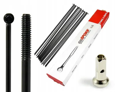 Image de CnSpoke STD14 Rayons Vélo 194mm Noir 18 pcs