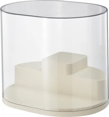Produktbild von Aufbewahrungsbox für Figuren, staubdicht, Display-Rack, transparentes Design, stapelbar, Mehrzweck-Vitrine, Figuren-Organizer