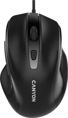 Zdjęcie produktu dla CANYON Mysz przewodowa M-6 Czarna
