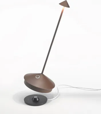 Obrázok produktu pre Nabíjateľná stolová lampa Zafferano Pina Pro hrdzavej farby 290 mm