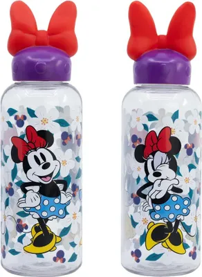 Produktbild von Disney Minnie Maus 3D Kinder Wasserflasche Trinkflasche Flasche 560 ml