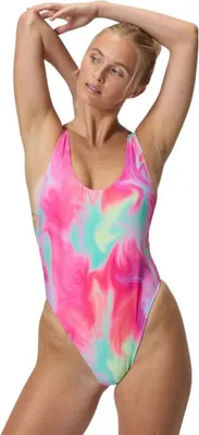 Produktbild von Speedo Badeanzug für Damen mittlerer Beinausschnitt & Vorderfutter, Größe:XL