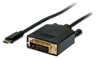 Image de Adaptateur vidéo externe USB-C 3.1, compatible DVI