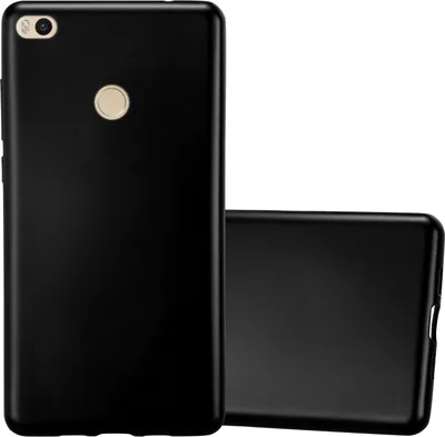 Produktbild von Cadorabo Schutzhülle für Xiaomi Mi MAX 2 Hülle in Schwarz Handyhülle TPU Silikon Etui Cover Case