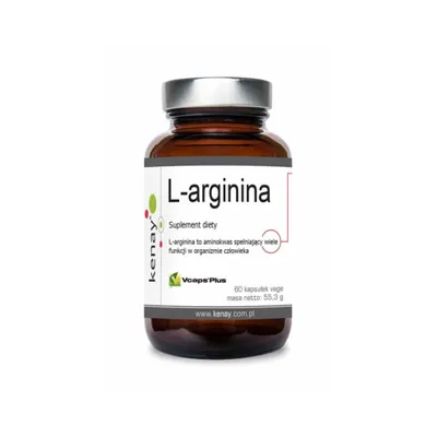 Image de Compléments alimentaires Kenay L-arginina (60 gélules) 8394