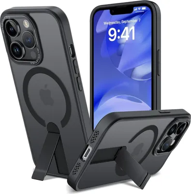 Obrázek produktu pro Ochranné pouzdro Kickstand pro iPhone 13 Pro Pouzdro se stojánkem kompatibilní s Magsafe