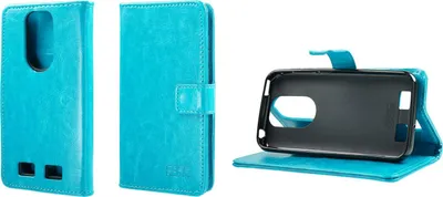 Obrázok produktu pre caseroxx puzdro na mobilný telefón kompatibilné s Emporia Smart 5 Mini Knižková taška Wallet Case v svetlomodrá