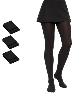 Imagen del producto de Vignoni, paquete de 3 medias de microfibra para mujer, 120 deniers, modelo MICRO-120
