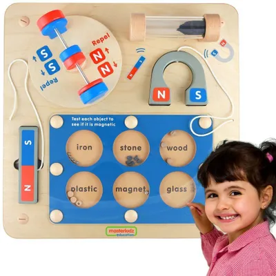 Produktbild von Die Wissenschaft der magnetischen Anziehung – Bildungstafel Masterkidz