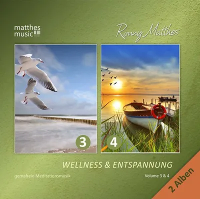 Produktbild von Wellness & Entspannung (3 & 4)-Gemafrei (2 Cds)
