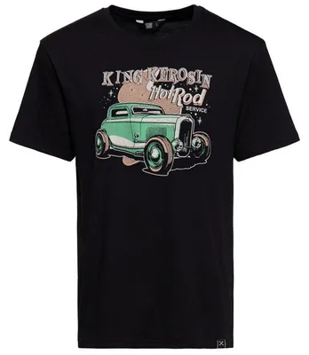 Produktbild von King Kerosin T-Shirt - Hot Rod Service Schwarz XL