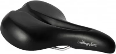 Produktbild von P&P Bequemsattel Lieblingsplatz 650, Uni, 265x205mm, 496g, schwarz