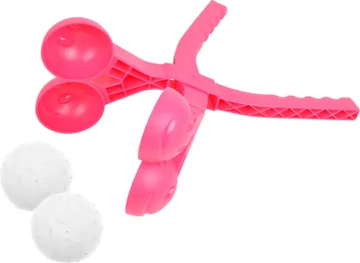 Produktbild von Schneeballmaschine doppelt rosa