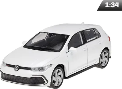 Produktbild von Modell 1:34, VW Golf 8 GTI, weiß