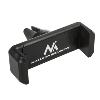 Immagine prodotto di Maclean car phone holder, universal, for ventilation grille, min / max spacing: 54 / 87mm material: ABS, MC-321