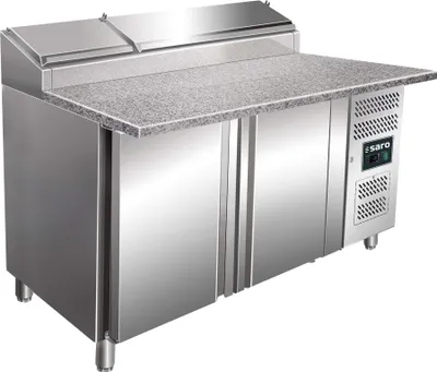 Produktbild von Belegstation, Granitarbeitsplatte - 1/3 Gn Modell Sh 1500, Maße: B 1500 X T 850 X H 1080-1140