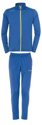 Zdjęcie produktu dla Uhlsport football kids Essential Classic spodnie dresowe niebieskie żółte rozmiar 152