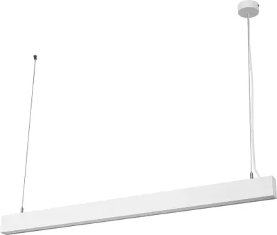 Image de LEDVANCE Office Line Cuboid, plafonnier suspendu carré pour bureau, 42 W, 5000 lm, 4000 K, 840 blanc froid, gradation à 3 niveaux, aluminium blanc, IP20