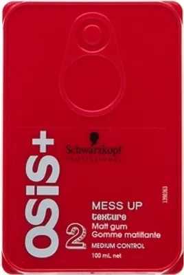 Produktbild von Schwarzkopf Professional Osis+ Texture Mess up Modelliergummi für einen matten Effekt 100 ml