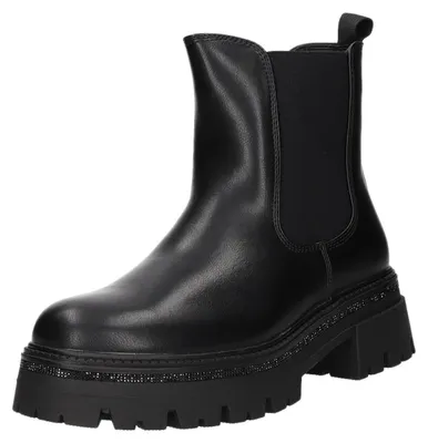 Produktbild von BOXX Damen-Stiefelette-Chelsea-Boot Schwarz, Farbe:schwarz, EU Größe:39