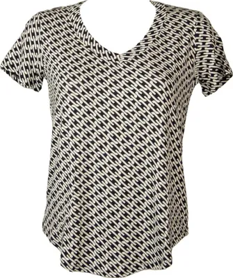 Immagine prodotto di Maglia donna RAGNO manica corta t-shirt maglietta scollo v viscosa articolo D360T8 REVOL MC SCOLLO V, I 1 - F 38/34 - D 40 - UK 30/10 - USA  S, Viscosa 96%,Spandex 4%