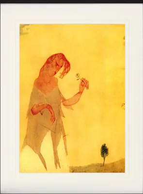 Produktbild von Paul Klee Gerahmtes Bild Mit Edlem Passepartout | Wand-Bilder | Im Bilderrahmen - Hesitation, 1906 (80 x 60 cm)