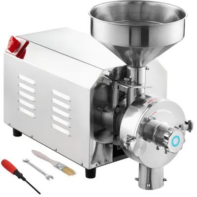 Obrázok produktu pre Mlyn na obilie – Mlyn na mletie obilia – Mlyn na múku – Mlyn na zrno – Mlyn na semená – Výkonný motor 3000 W