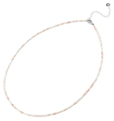Produktbild von Damen´ s Mineral-Halskette mit rosa Opal POL-N10/47L