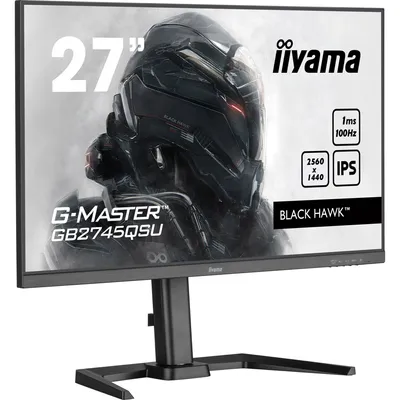 Obrázok produktu pre iiyama G-MASTER GB2745QSU-B1, 68,6 cm (27"), 2560 x 1440 px, 2K Ultra HD, LED, 1 ms, Čierna