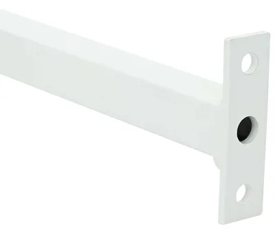 Obrázok produktu pre vidaXL Nastaviteľná bezpečnostná tyč na okná, biela, 710 – 1200 mm