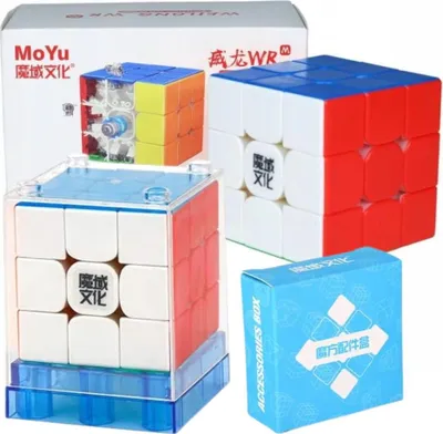 Produktbild von Mehrfarbiger Würfel für Profis, Geschenkidee, Weihnachten, 3x3x3 Layout