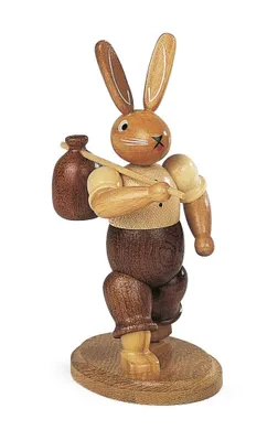 Produktbild von Hase Wandersmann (11cm) von Müller Kleinkunst