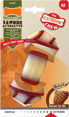 Zdjęcie produktu dla Gryzak dla psa Nylabone Rawhide knot M wołowina
