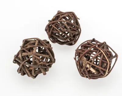 Produktbild von Brunch Ball natur 4cm 20 Stück | Rankenkugel