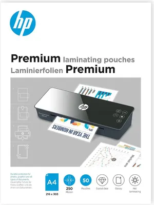 Image de HP Laminierfolien Premium A4 250 Micron 50x