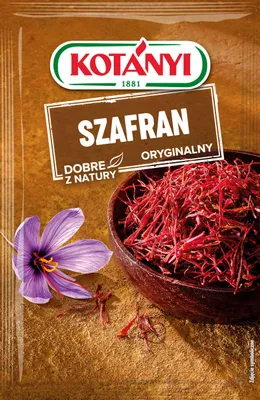 Zdjęcie produktu dla Kotanyi Szafran Oryginalny 0,12g