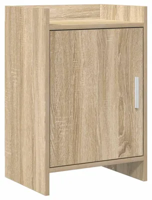 Image de Tables de chevet en chêne Sonoma, dimensions 40 x 30 x 60 cm
