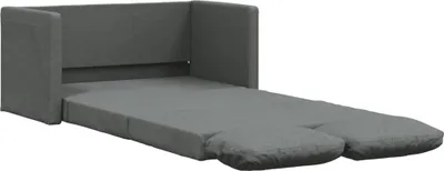 Produktbild von "im Sonderangebot" Bodensofa skandinavischer Stil - Einzelsofa/Doppelsofa - mit Schlaffunktion Dunkelgrau 112x174x55cm Stoff - Klassische Sofas design 2026 128578