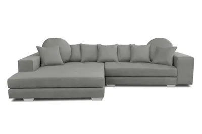 Produktbild von Big Ecksofa Eckcouch Eckgarnitur Polster Sofa Couchen Sofas Wohnlandschaft Neu