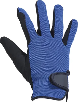 Produktbild von Busse Reithandschuhe BASIC royal/schwarz , Busse_17_Groessen:XL