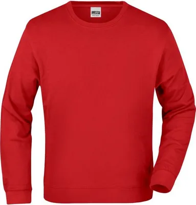Produktbild von Klassisches Sweatshirt aus French-Terry red, Gr. M