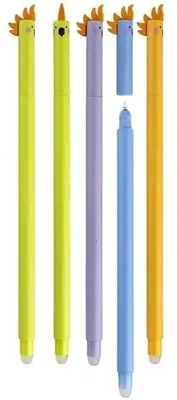 Obrázek produktu pro Smazatelné kuličkové pero Papuga 0,5 mm, modré (24 ks) – Centrum