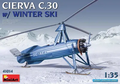 Produktbild von 550041014 - Modellbausatz,1:35 Cierva C.30 m. Ski