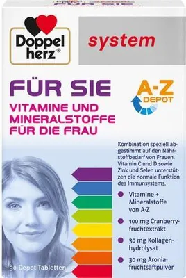 Obrázok produktu pre Dvojitý srdcový systém PRE VÁS, 30 tabliet