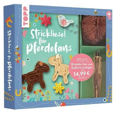 Produktbild von Kreativ-Set Strickliesel für Pferdefans