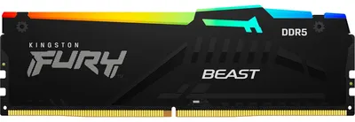 Immagine prodotto di Kingston FURY Beast EXPO/DDR5/16GB/6000MHz/CL36/1x16GB/RGB/Black