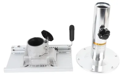 Obrázok produktu pre Sedadlová plošina s výškovo nastaviteľnou univerzálnou základňou (330 až 480 mm) pre karavany, člny a jachty