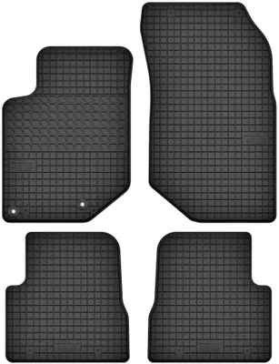 Immagine prodotto di Tappetini in gomma adatti per Opel Corsa F (dal 2019) Set di tappetini in gomma neri + stopper